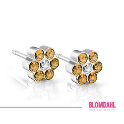 BLOMDAHL Medical Plastic Daisy 5mm Gold Ros/Cr - 1