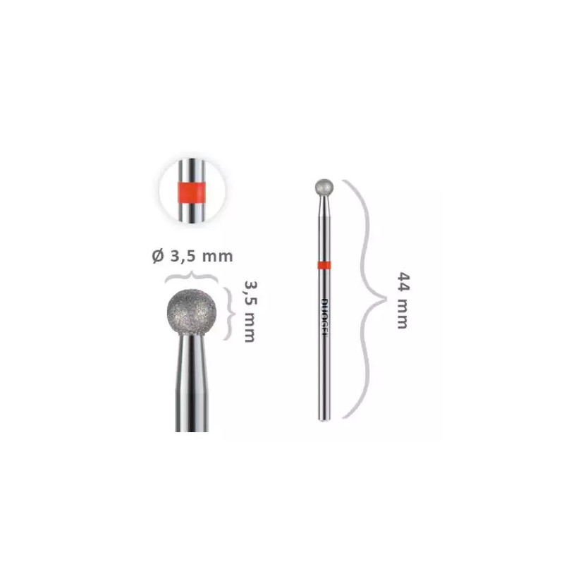 DuoGel - Frez KULKA Ø3,5 mm KL - Fi35R