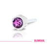 BLOMDAHL Medical Plastic 4mm Amethyst - 1