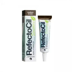RefectoCil Sensitive henna do koloryzacji brwi i rzęs średni brąz 15ml