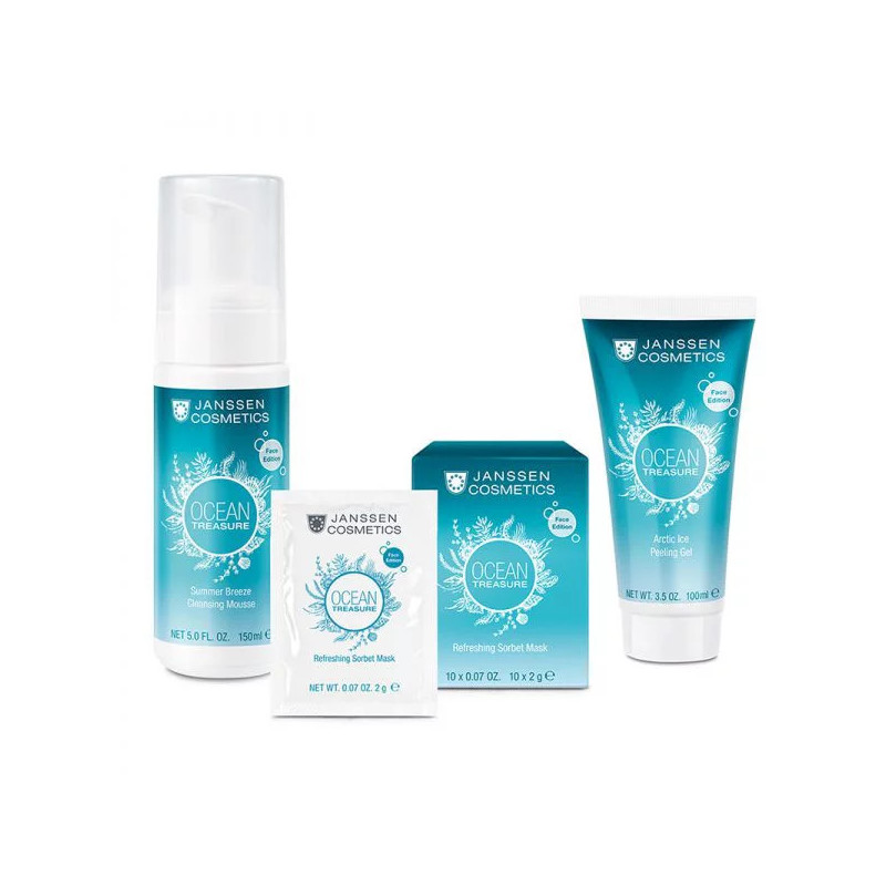 JANSSEN Ocean Treasure Face set zestaw kosmetyków do zabiegu - 1