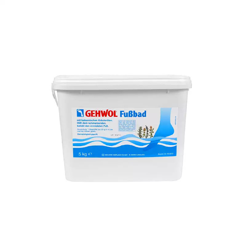 GEHWOL Sól ziołowa z lawendą 5 kg do kąpieli stóp - 1
