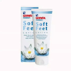 GEHWOL FUSSKRAFT Soft Feet Lotion 125ml do stóp i nóg z kwasem hialuronowym i lilią wodną - 1
