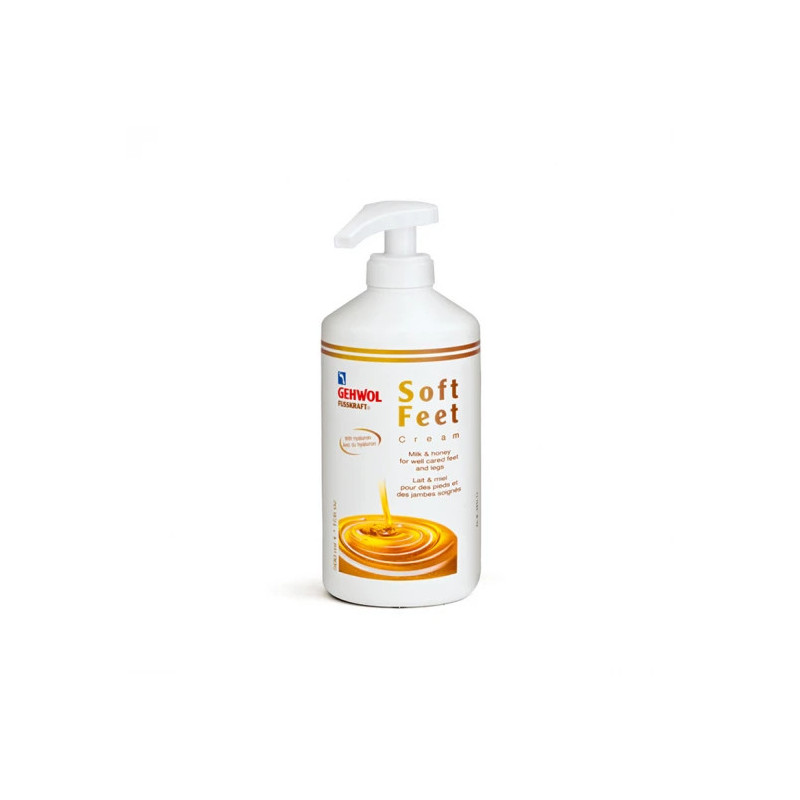 GEHWOL Fusskraft Soft Feet Krem do Stóp i Nóg z Kwasem Hialuronowym 500ml - 1