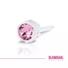 BLOMDAHL LIGHT ROSE 4 MM PLASTIK MEDYCZNY 1SZT - 1