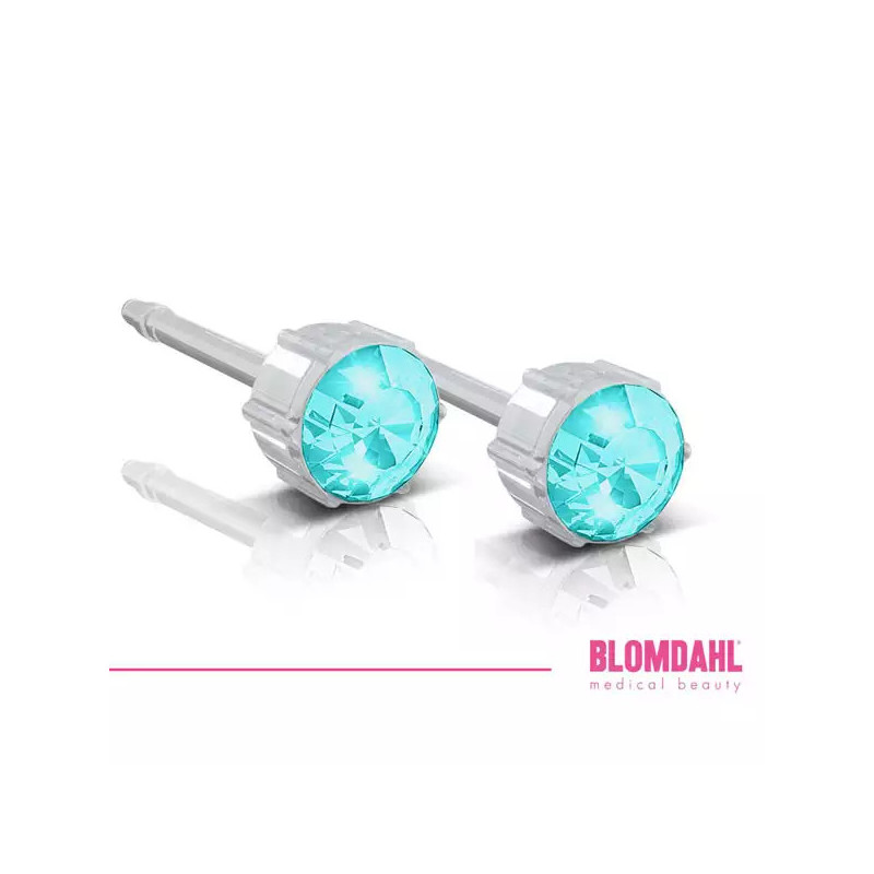 BLOMDAHL Turquoise 4 mm SFJ PLASTIK MEDYCZNY 1SZT - 1