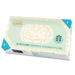 DOMAN Rękawice nitrylowe z koloidalnym wyciągiem z owsa rozmiar S