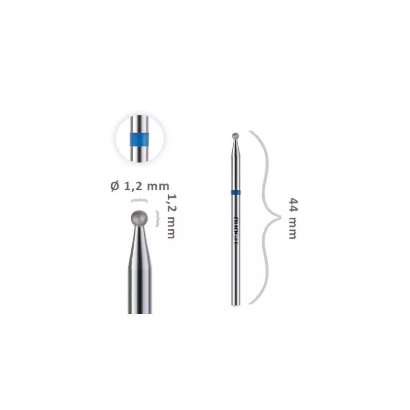 DuoGel - Frez KULKA Ø1,2 mm KL - Fi12B