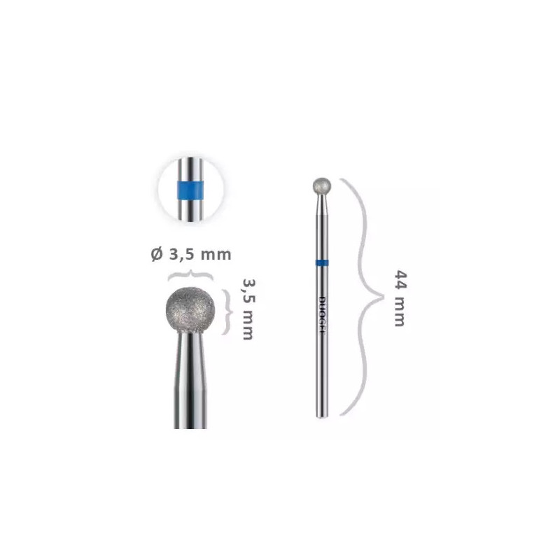 DuoGel - Frez KULKA Ø3,5 mm KL - Fi35B