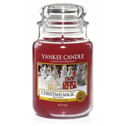 Yankee Candle - świeca duża Christmas Magic 623g