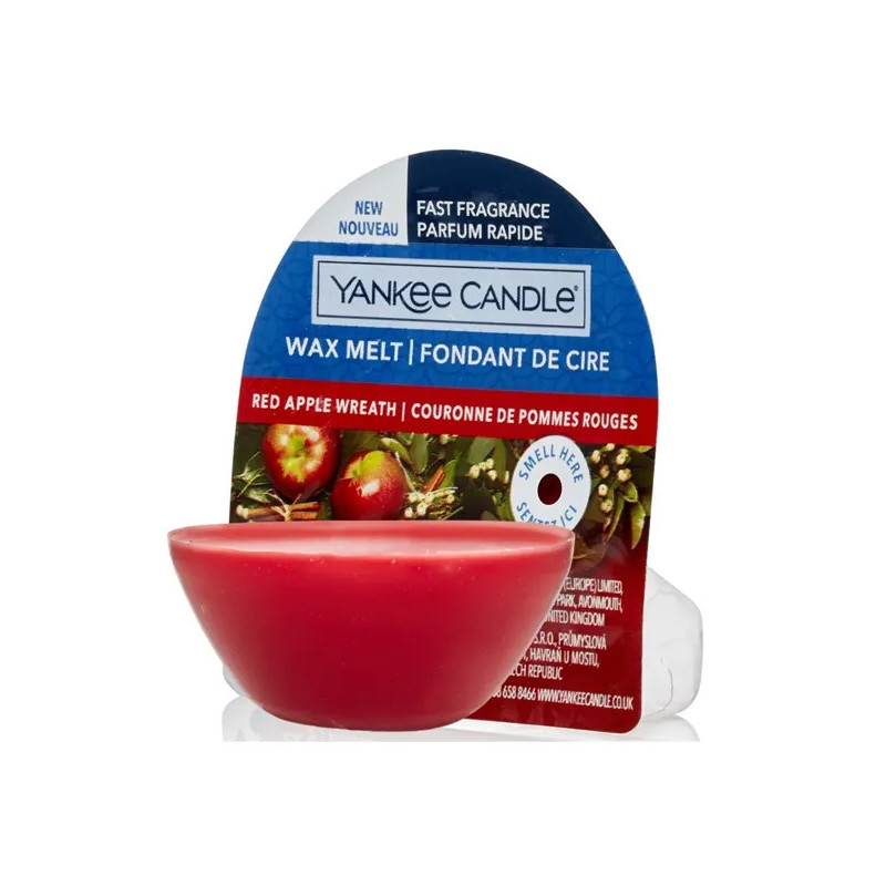 Yankee Candle - Red Apple Wreath wosk zapachowy 22g