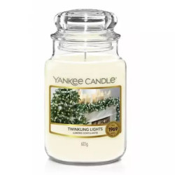 Yankee Candle - TWINKLING LIGHTS Świeca zapachowa duża 623g