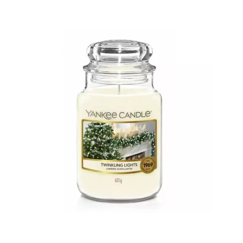 Yankee Candle - TWINKLING LIGHTS Świeca zapachowa duża 623g