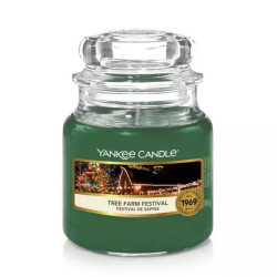 Yankee Candle - Tree Farm Festival mała świeca zapachowa 104g