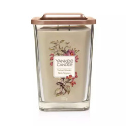 Yankee Candle - ELEVATION Duża kwadratowa świeca zapachowa Velvet Woods 552g