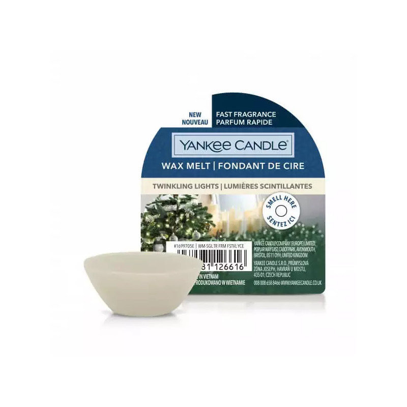 Yankee Candle - Twinkling Lights wosk zapachowy 22g