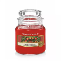 Yankee Candle - Red Apple Wreath Mała Świeca Zapachowa 104g