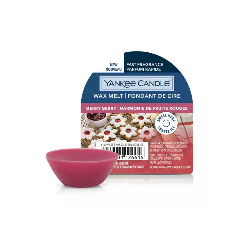 Yankee Candle - Merry Berry wosk zapachowy 22g