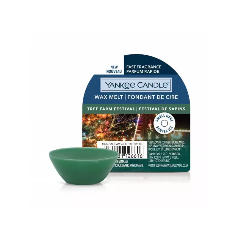 Yankee Candle - Tree Farm Festival wosk zapachowy 22g