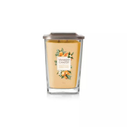 Yankee Candle - ELEVATION Duża kwadratowa świeca zapachowa Kumquat - Orange 552g