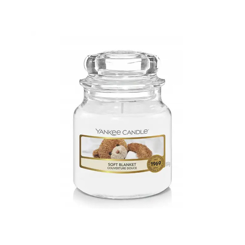 Yankee Candle - świeca zapachowa mała Soft Blanket 104g