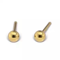 Studex Kolczyki System75 Baby kulka 3mm, złota 7581-0300 - 1