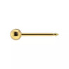 Studex Kolczyki System75 Baby kulka 3mm, złota 7581-0300 - 2