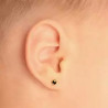 Studex Kolczyki System75 Baby kulka 3mm, złota 7581-0300 - 3