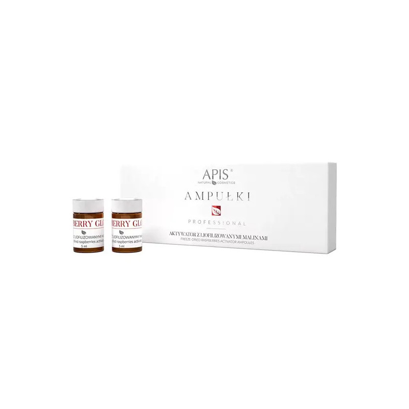 APIS 53565 AKTYWATOR Z LIOFILIZOWANYMI MALINAMI 5x5ml ampułki - 1