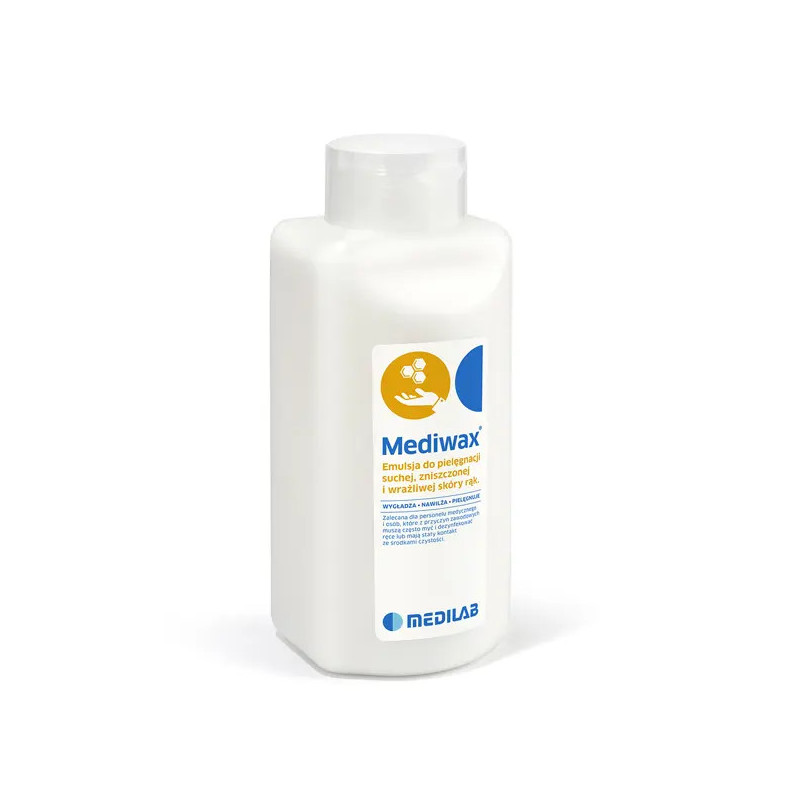 MediLab Mediwax emulsja krem do suchych rąk 500ml