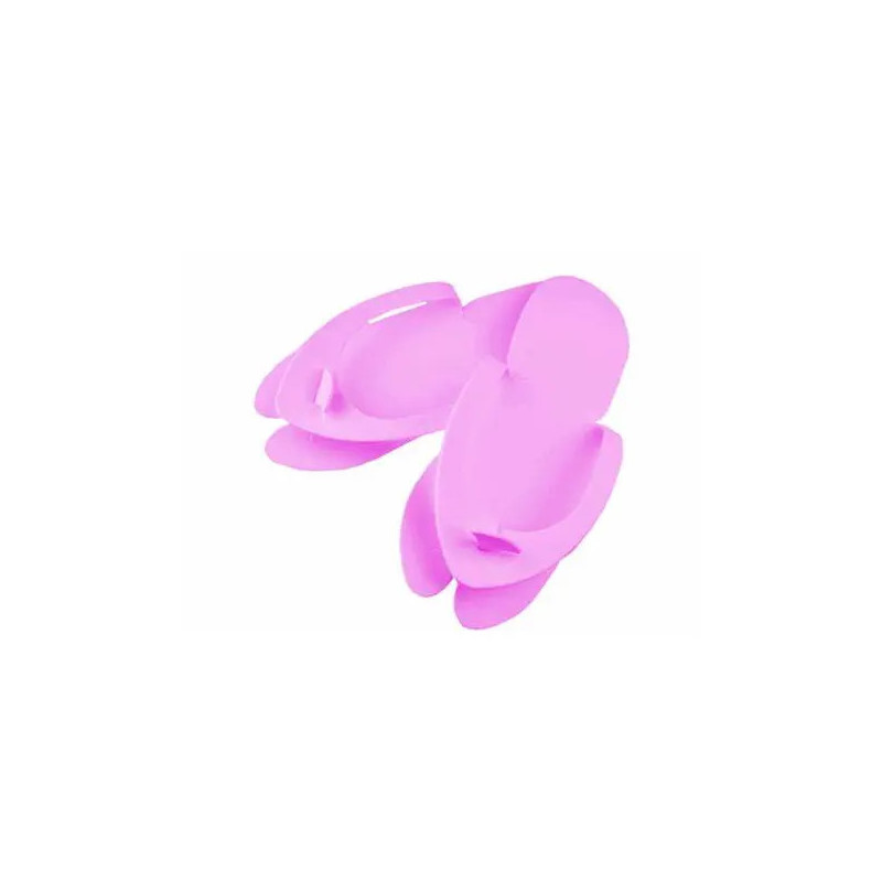 Klapki z Separatorem 10 par białe - 1