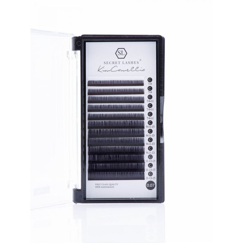 SECRET LASHES Kim Cameliia MIX C 0,05