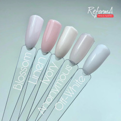 ReformA - Lakier Hybrydowy - Gel Polish Off - White 10 ml