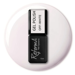 ReformA - Lakier Hybrydowy - Gel Polish Off - White 10 ml