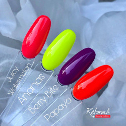 ReformA - Lakier Hybrydowy - Gel Polish Papaya 10 ml