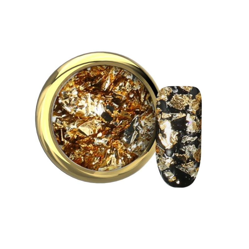 Makear-Pyłek AluFlakes-Golden Fever - 1