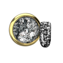 Makear-Pyłek AluFlakes-Silver Fever - 1