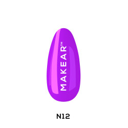 Makear-Lakier hybrydowy N12 Neon 8ml - 1