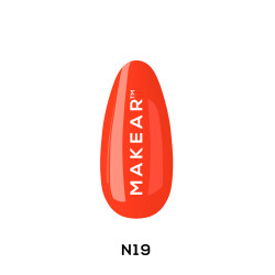 Makear-Lakier hybrydowy N19 Neon 8ml - 1