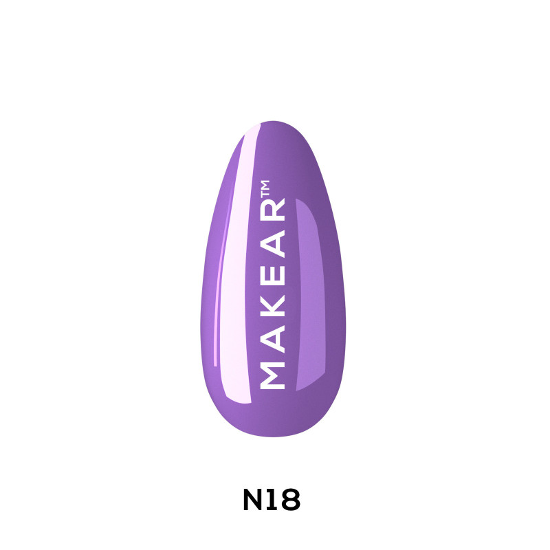 Makear-Lakier hybrydowy N18 Neon 8ml - 1
