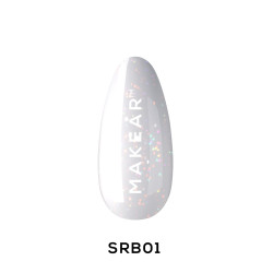 Makear-Sparkling Rubber Base 01 Lyra 8ml - 1