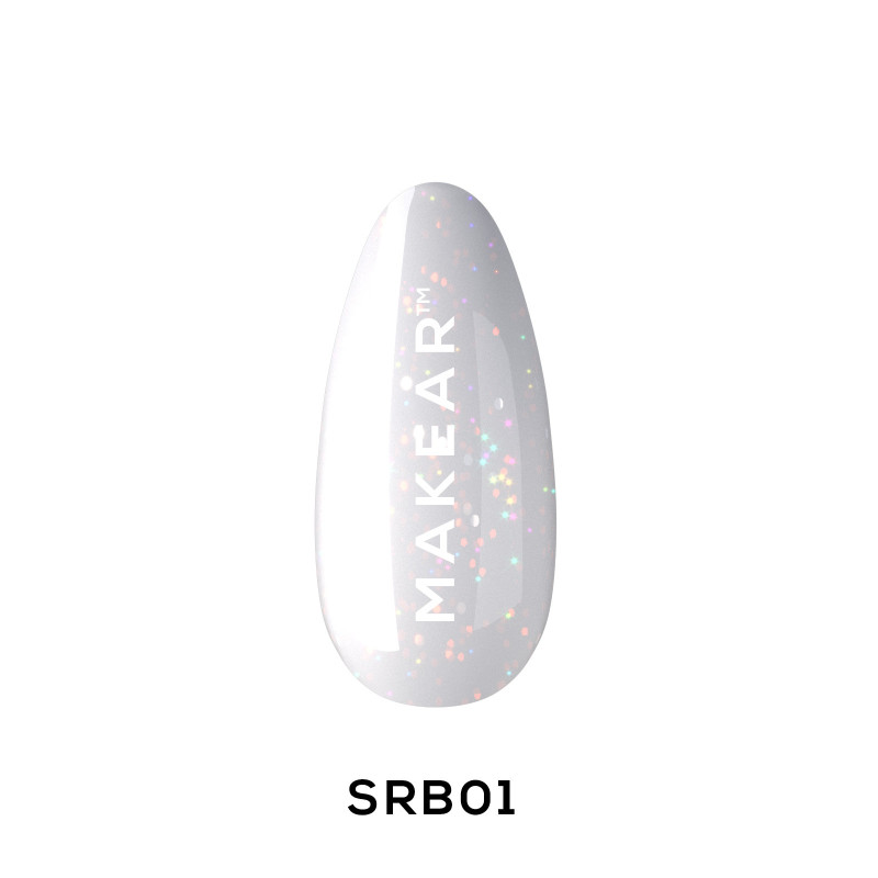 Makear-Sparkling Rubber Base 01 Lyra 8ml - 1