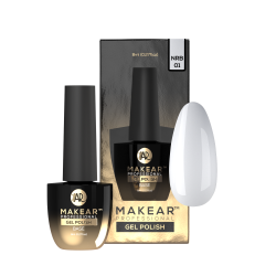 Makear-Nude Rubber Base White 8ml - 2