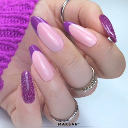 Makear-Nude Rubber Base Pudding Pink 8ml - 2