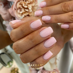 Makear-Nude Rubber Base Pudding Pink 8ml - 4