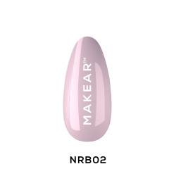 Makear-Nude Rubber Base French Pink 8ml - 2