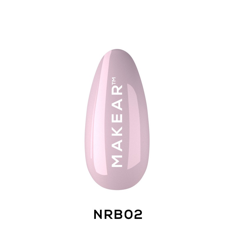 Makear-Nude Rubber Base French Pink 8ml - 2