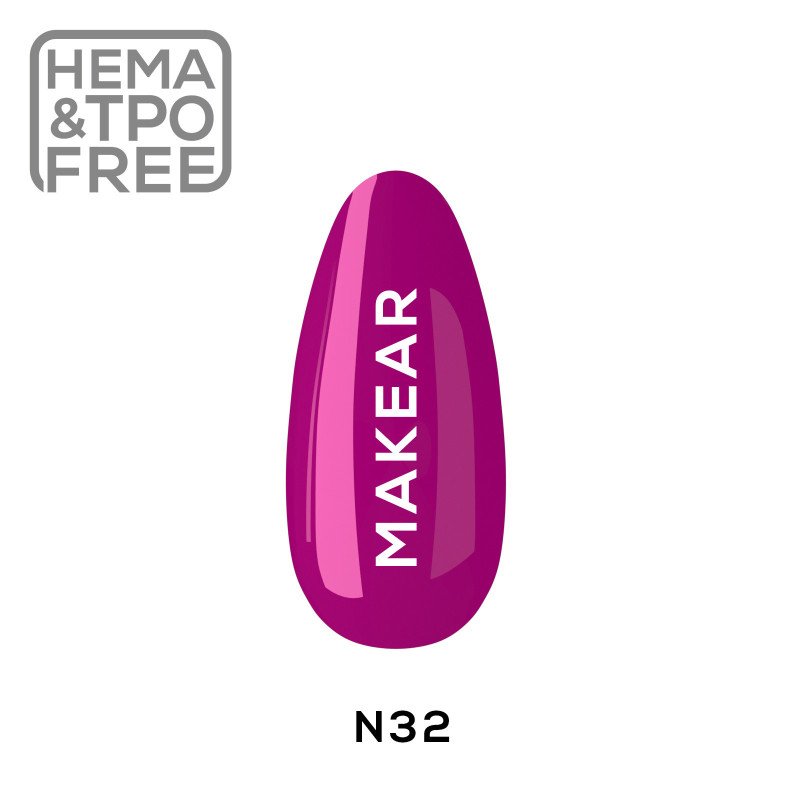 Makear-Lakier hybrydowy N32 Neon 8ml - 1