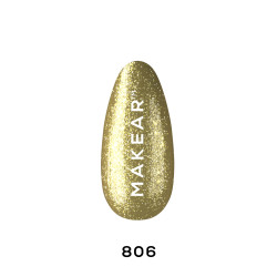 Makear-Lakier hybrydowy 806 PGlitter 8ml - 1