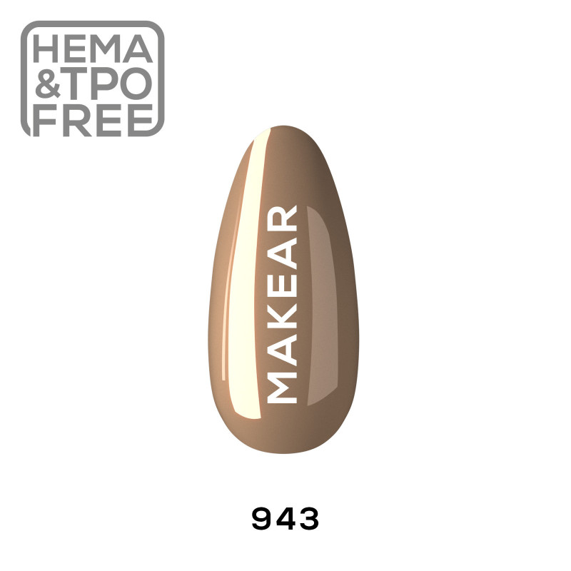 Makear - Lakier hybrydowy 943 Autumn 8ml - 1